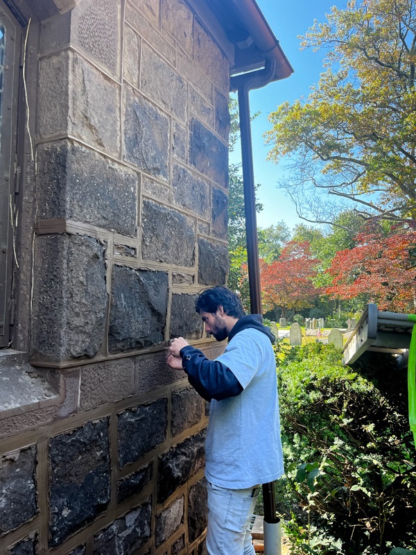 Paul Pennacchi, fourth-generation master mason