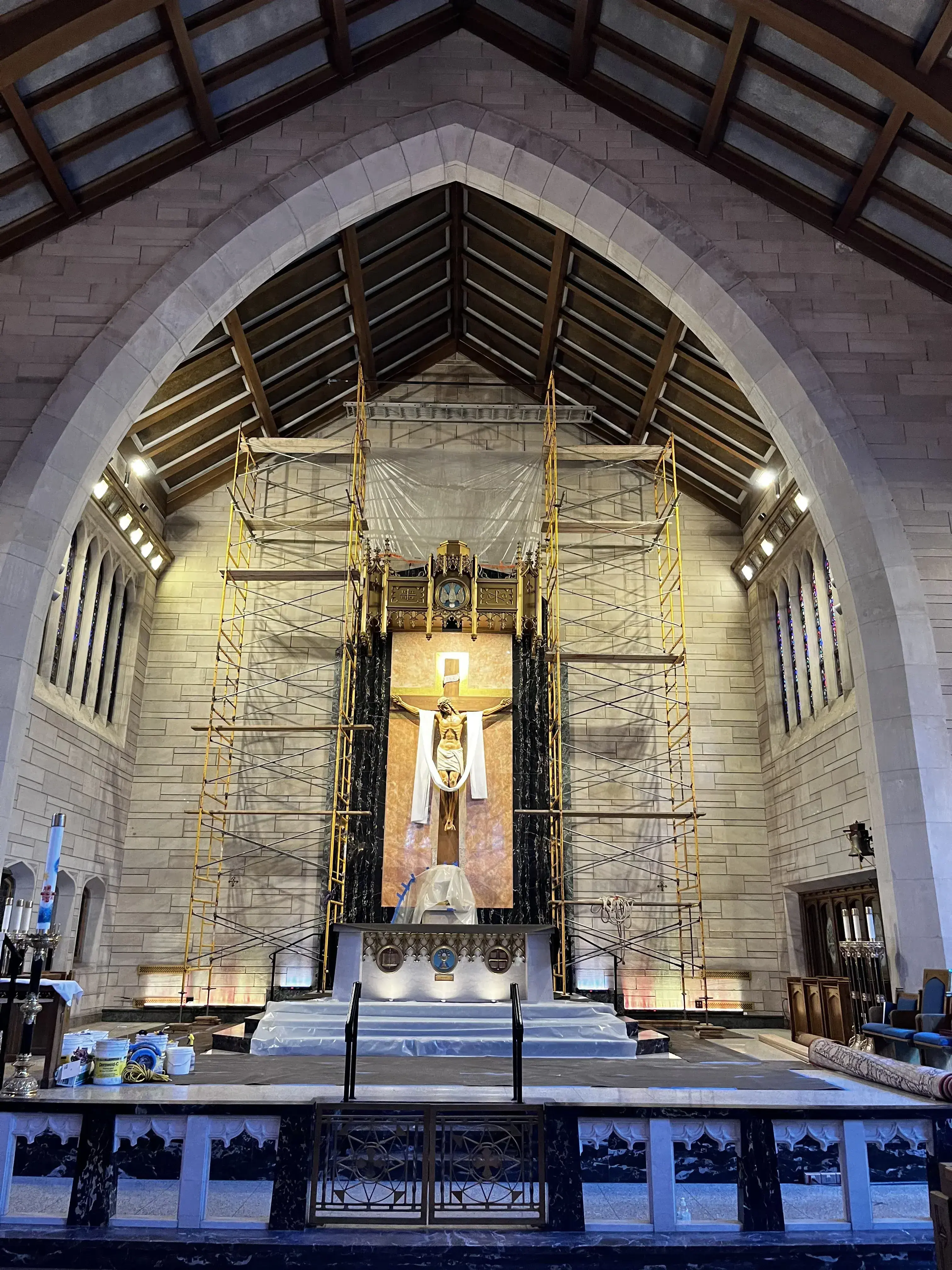Historic church restoration by A. Pennacchi & Sons