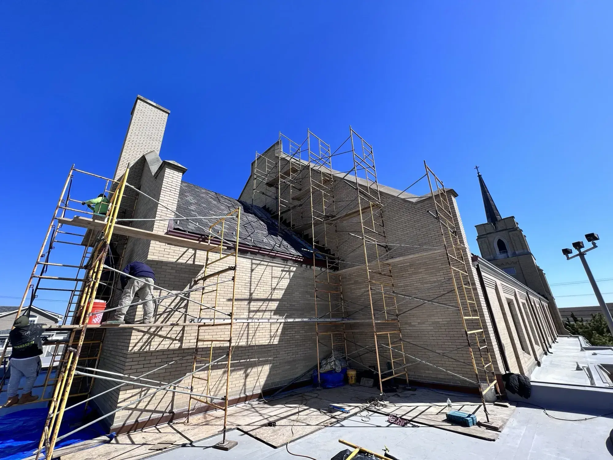 Historic church restoration by A. Pennacchi & Sons