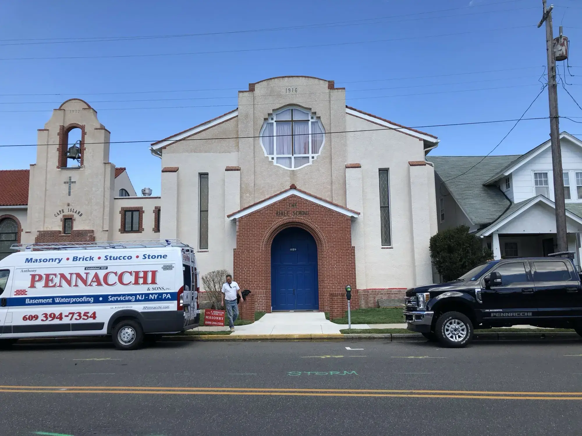 Historic church restoration by A. Pennacchi & Sons