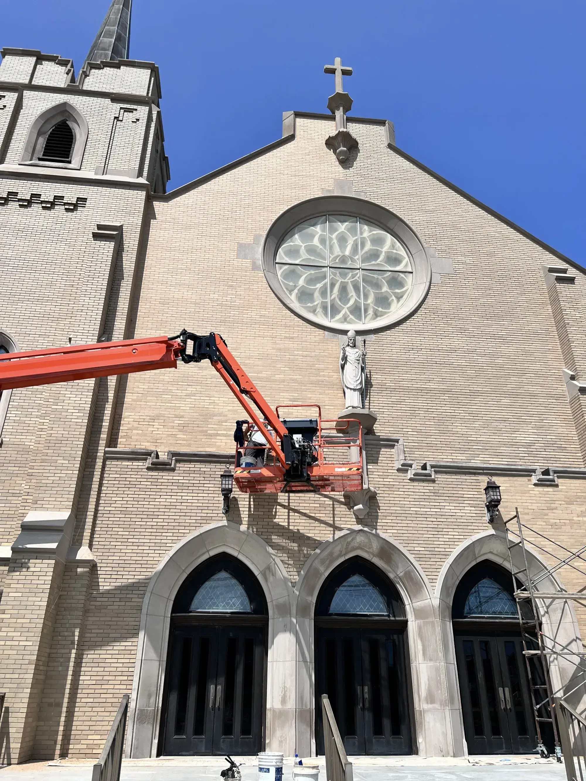 Historic church restoration by A. Pennacchi & Sons