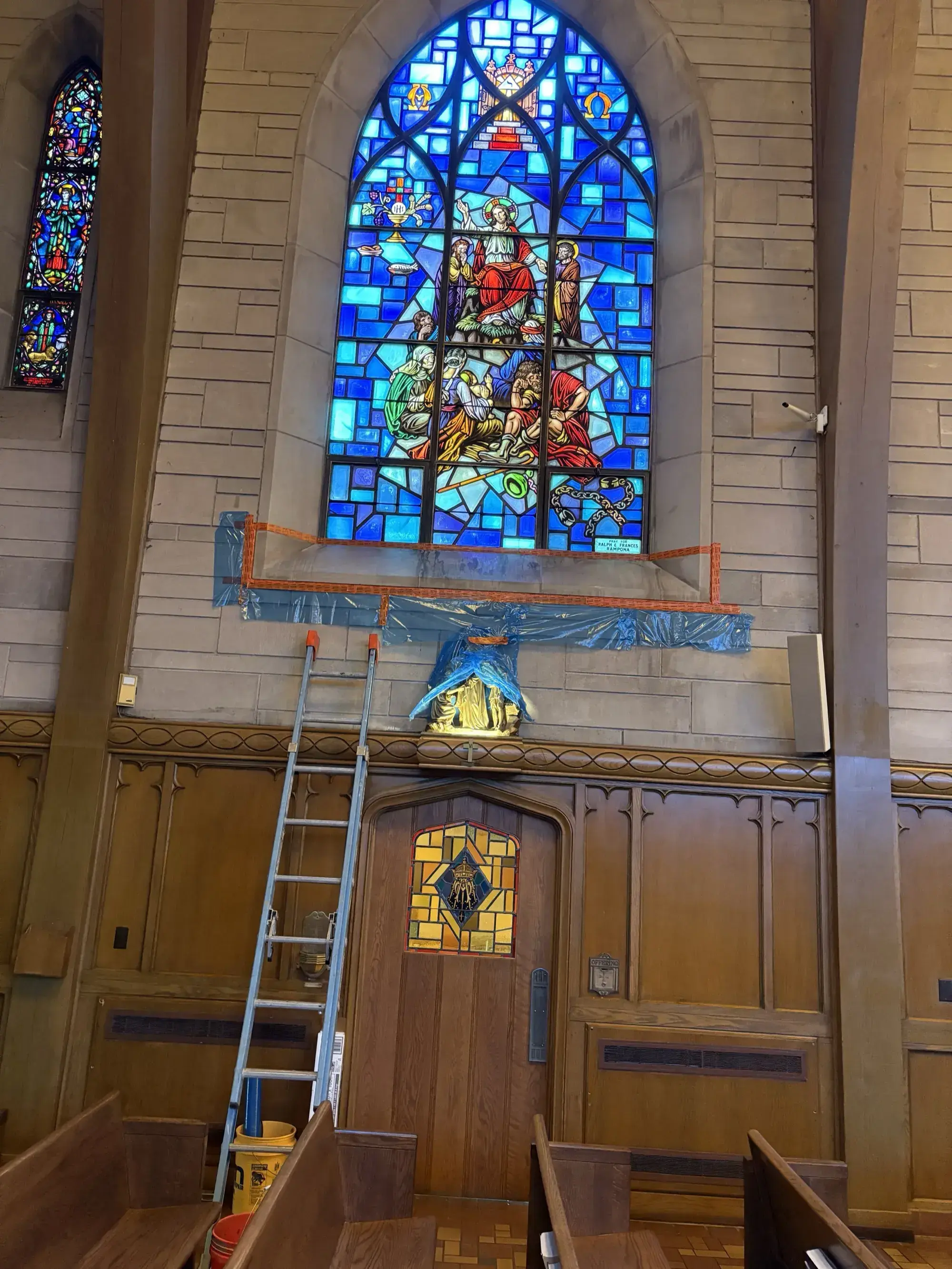 Historic church restoration by A. Pennacchi & Sons