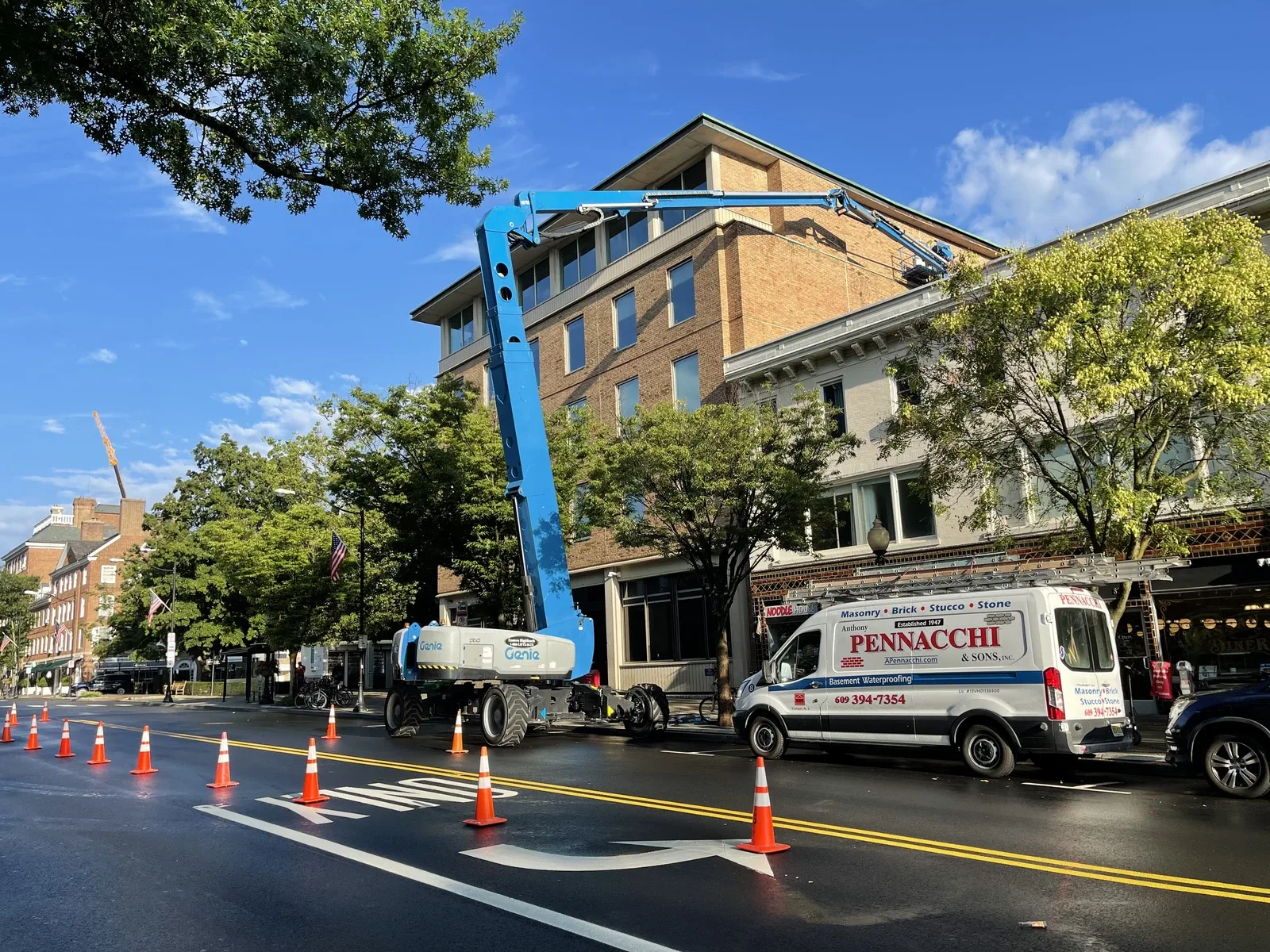 Residential masonry and restoration project in New Jersey