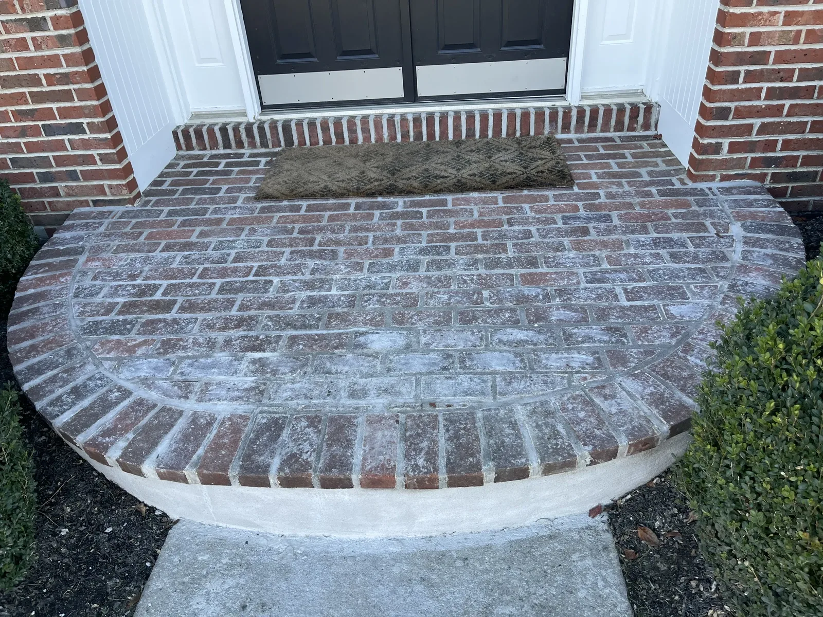 Stone Steps Before Restoration by A. Pennacchi & Sons