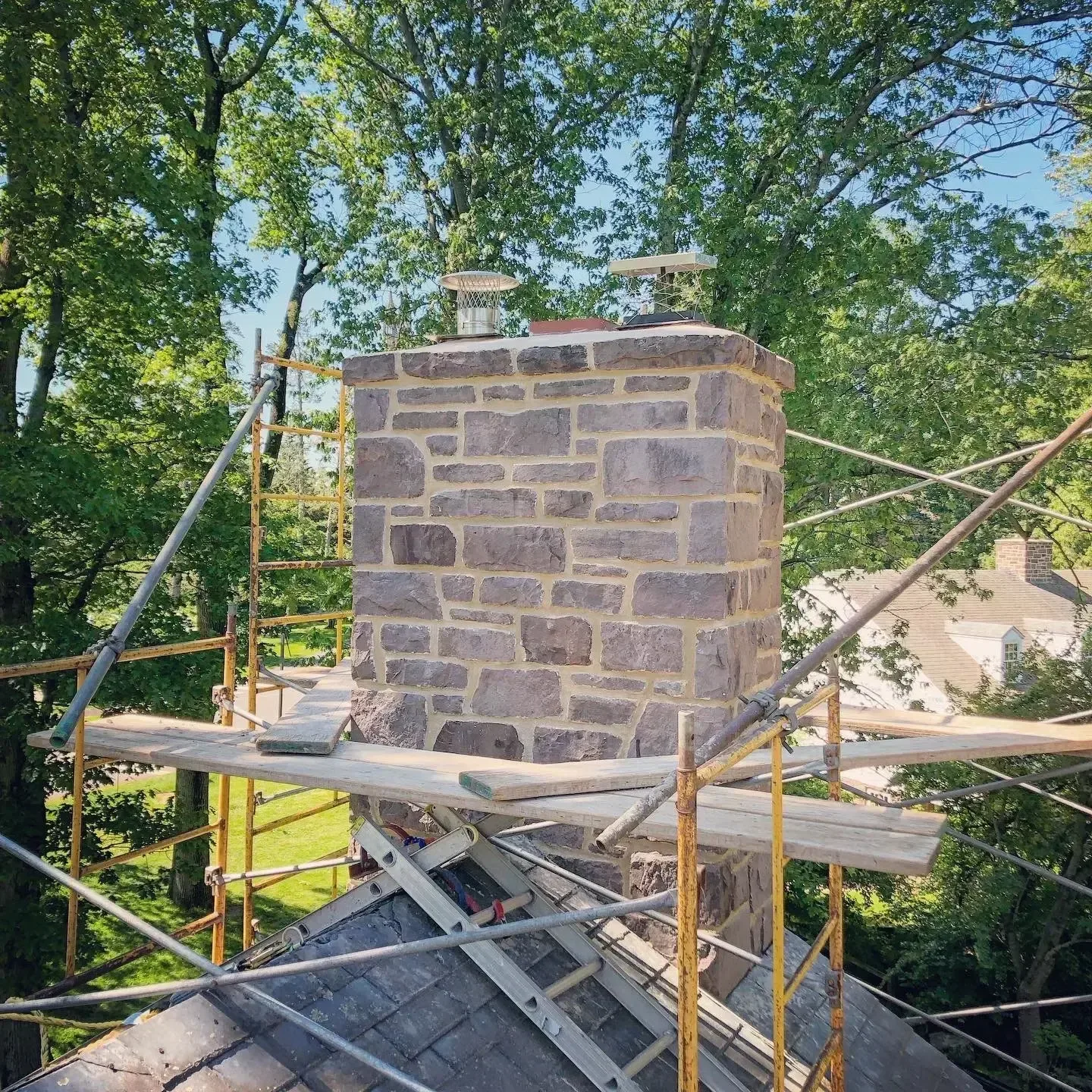 Chimney Rebuilding: Industrial Smokestack Work.