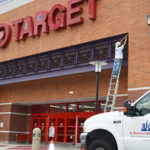 Servicing the local Target store with building restoration and brick.