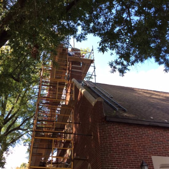 Roof and building restoration contractors project