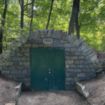 Icehouse located in Marquand Park was recently restored by masonry firm A. Pennachi & Sons, Co., it is one of a handful of icehouses that remain in New Jersey.